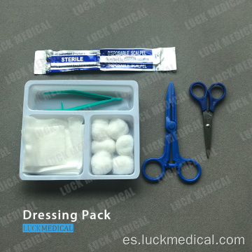 Kit de aderezo médico desechable